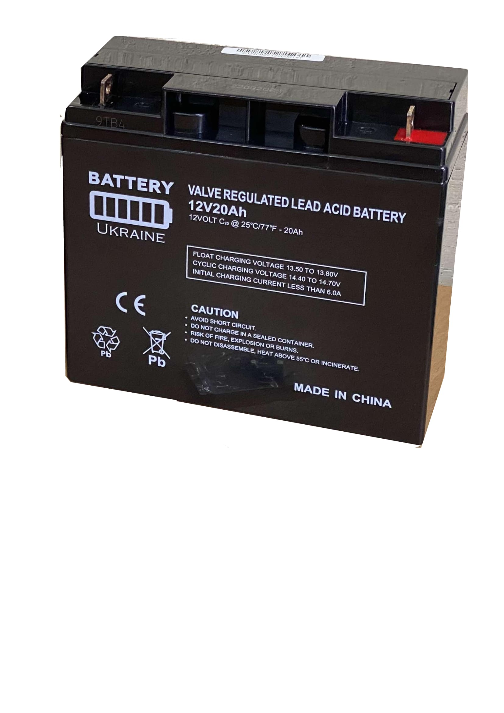 Акумуляторна батарея 12-20 (тм.Battery Ukraine)